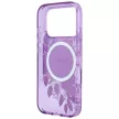 Guess IML Flowers Pearl Strap MagSafe iPhone 18 Pro Max / 17 Pro Max (GUHMP18XHFWBRCESU) tok, lila