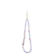 Guess IML Flowers Pearl Strap MagSafe iPhone 18 Pro Max / 17 Pro Max (GUHMP18XHFWBRCESU) tok, lila