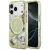 Guess IML Glitter Flowers Triangle MagSafe iPhone 18 Pro Max / 17 Pro Max (GUHMP18XHFLPEDN) tok, zöld