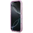Guess IML Glitter Flowers Triangle MagSafe iPhone 18 Pro / 17 Pro (GUHMP18LHFLPEDU) tok, lila