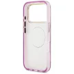 Guess IML Glitter Flowers Triangle MagSafe iPhone 18 Pro / 17 Pro (GUHMP18LHFLPEDU) tok, lila