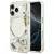 Guess IML Glitter Flowers Triangle MagSafe iPhone 18 Pro Max / 17 Pro Max (GUHMP18XHFLPEDH) tok, színes, mintás