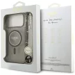 Guess IML Glitter Pearl Strap MagSafe iPhone 18 Pro / 17 Pro (GUHMP18LHGCRELSK) tok, fekete