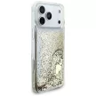 Guess Liquid Glitter 4G Charms iPhone 18 Pro / 17 Pro (GUHCP18LGLHFLGO) tok, arany