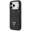 Guess 4G Double Card Triange iPhone 18 Pro / 17 Pro (GUHCP18LP4TPK) tok, fekete