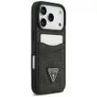 Guess 4G Double Card Triange iPhone 18 Pro / 17 Pro (GUHCP18LP4TPK) tok, fekete