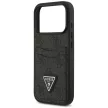 Guess 4G Double Card Triange iPhone 18 Pro / 17 Pro (GUHCP18LP4TPK) tok, fekete