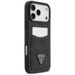 Guess 4G Double Card Triange iPhone 18 Pro Max / 17 Pro Max (GUHCP18XP4TPK) tok, fekete