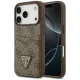 Guess 4G Double Card Triange iPhone 18 Pro / 17 Pro (GUHCP18LP4TPW) tok, barna