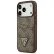 Guess 4G Double Card Triange iPhone 18 Pro / 17 Pro (GUHCP18LP4TPW) tok, barna