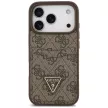 Guess 4G Double Card Triange iPhone 18 Pro / 17 Pro (GUHCP18LP4TPW) tok, barna