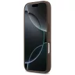 Guess 4G Double Card Triange iPhone 18 Pro / 17 Pro (GUHCP18LP4TPW) tok, barna