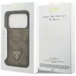 Guess 4G Double Card Triange iPhone 18 Pro / 17 Pro (GUHCP18LP4TPW) tok, barna