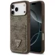 Guess 4G Double Card Triangle iPhone 18 Pro Max / 17 Pro Max (GUHCP18XP4TPW) tok, barna
