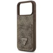 Guess 4G Double Card Triangle iPhone 18 Pro Max / 17 Pro Max (GUHCP18XP4TPW) tok, barna