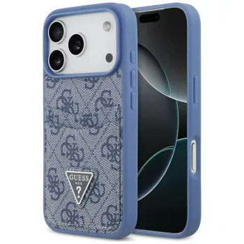   Guess 4G Double Card Triange iPhone 18 Pro / 17 Pro (GUHCP18LP4TPB) tok, kék