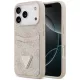 Guess 4G Double Card Triange iPhone 18 Pro / 17 Pro (GUHCP18LP4TPP) tok, rózsaszín