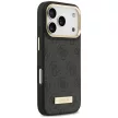 Guess 4G Logo Plate MagSafe iPhone 18 Pro Max / 17 Pro Max (GUHMP18XU4GPRK) tok, fekete