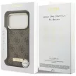 Guess 4G Logo Plate MagSafe iPhone 18 Pro / 17 Pro (GUHMP18LU4GPRW) tok, barna