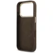 Guess 4G Logo Plate MagSafe iPhone 18 Pro Max / 17 Pro Max (GUHMP18XU4GPRW) tok, barna