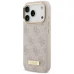 Guess 4G Logo Plate MagSafe iPhone 18 Pro / 17 Pro (GUHMP18LU4GPRP) tok, rózsaszín