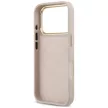Guess 4G Logo Plate MagSafe iPhone 18 Pro / 17 Pro (GUHMP18LU4GPRP) tok, rózsaszín