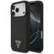 Guess Croco Triangle Logo MagSafe iPhone 18 Pro / 17 Pro (GUHMP18LPCRTHCK) tok, fekete
