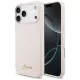 Guess Silicone Script Metal Logo MagSafe iPhone 18 Pro Max / 17 Pro Max (GUHMP18XSMBSLP) tok, rózsaszín