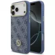 Guess 4G Strass Logo MagSafe iPhone 18 Pro Max / 17 Pro Max (GUHMP18XP4GRMDEB) tok, kék