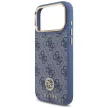 Guess 4G Strass Logo MagSafe iPhone 18 Pro Max / 17 Pro Max (GUHMP18XP4GRMDEB) tok, kék