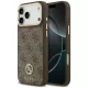 Guess 4G Strass Logo MagSafe iPhone 18 Pro Max / 17 Pro Max (GUHMP18XP4GRMDEW) tok, barna