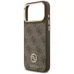 Guess 4G Strass Logo MagSafe iPhone 18 Pro Max / 17 Pro Max (GUHMP18XP4GRMDEW) tok, barna