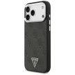 Guess 4G Triangle Logo MagSafe iPhone 18 Pro Max / 17 Pro Max (GUHMP18XP4TSRCMK) tok, fekete-ezüst