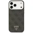 Guess 4G Triangle Logo MagSafe iPhone 18 Pro Max / 17 Pro Max (GUHMP18XP4TSRCMK) tok, fekete-ezüst