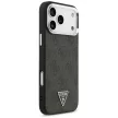 Guess 4G Triangle Logo MagSafe iPhone 18 Pro Max / 17 Pro Max (GUHMP18XP4TSRCMK) tok, fekete-ezüst
