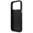 Guess 4G Triangle Logo MagSafe iPhone 18 Pro Max / 17 Pro Max (GUHMP18XP4TSRCMK) tok, fekete-ezüst