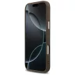Guess 4G Triangle Logo MagSafe iPhone 18 Pro Max / 17 Pro Max (GUHMP18XP4TSRCMW) tok, barna-ezüst