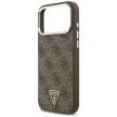 Guess 4G Triangle Logo MagSafe iPhone 18 Pro Max / 17 Pro Max (GUHMP18XP4TSRCMW) tok, barna-ezüst
