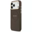Guess Peony Hot Stamp MagSafe iPhone 18 Pro Max / 17 Pro Max (GUHMP18XPSAMSECW) tok, barna