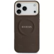 Guess Peony Hot Stamp MagSafe iPhone 18 Pro Max / 17 Pro Max (GUHMP18XPSAMSECW) tok, barna