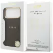 Guess Peony Hot Stamp MagSafe iPhone 18 Pro Max / 17 Pro Max (GUHMP18XPSAMSECW) tok, barna