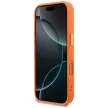 Guess Peony Hot Stamp MagSafe iPhone 18 Pro Max / 17 Pro Max (GUHMP18XPSAMSECO) tok, narancssárga