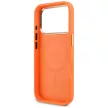 Guess Peony Hot Stamp MagSafe iPhone 18 Pro Max / 17 Pro Max (GUHMP18XPSAMSECO) tok, narancssárga