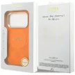 Guess Peony Hot Stamp MagSafe iPhone 18 Pro Max / 17 Pro Max (GUHMP18XPSAMSECO) tok, narancssárga