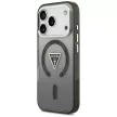 Guess IML Gradient Triangle Logo MagSafe iPhone 18 Pro Max / 17 Pro Max (GUHMP18XHGTMLCGK) tok, fekete