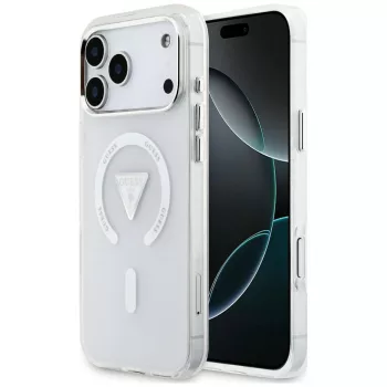   Guess IML Gradient Triangle Logo MagSafe iPhone 18 Pro Max / 17 Pro Max (GUHMP18XHGTMLCGT) tok, átlátszó