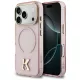 Karl Lagerfeld IML K Head iPhone 18 Pro Max / 17 Pro Max (KLHMP18X5HTMKHDP) tok, rózsaszín