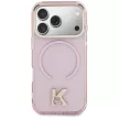 Karl Lagerfeld IML K Head iPhone 18 Pro Max / 17 Pro Max (KLHMP18X5HTMKHDP) tok, rózsaszín