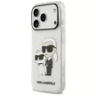Karl Lagerfeld IML Nft Glitter Karl&Choupette iPhone 18 Pro Max / 17 Pro Max (KLHCP18XHNKCTGT) tok, átlátszó