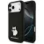 Karl Lagerfeld Silicone Choupette Metal Pin iPhone 18 Pro Max / 17 Pro Max (KLHCP18XSMHCNPK) tok, fekete